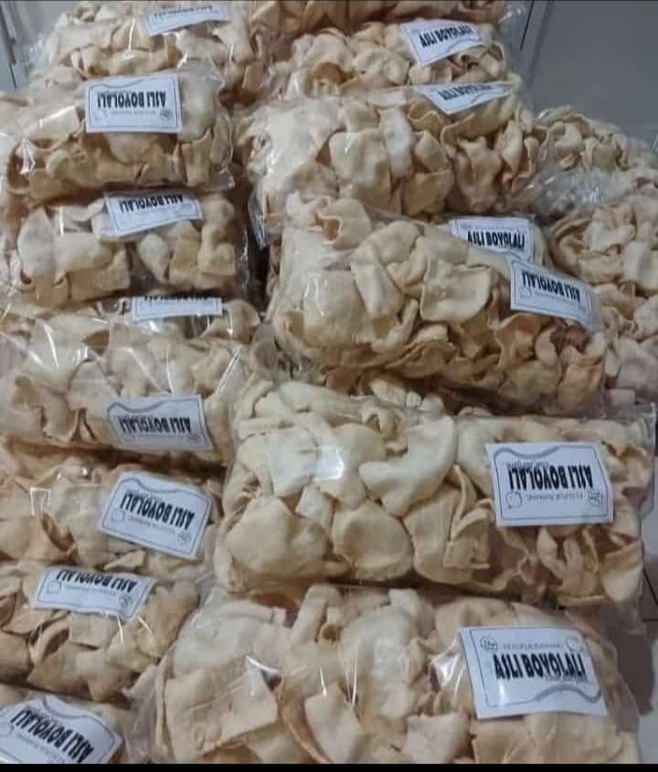 Telor Asin dan Kerupuk